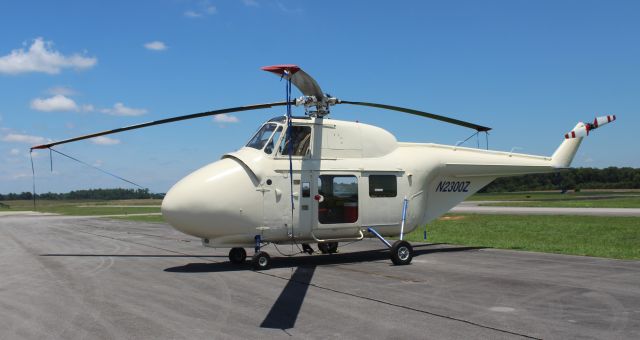 Sikorsky HRS (N2300Z) - A 1954 model Sikorsky S-55BT on the ramp at Pryor Regional Airport, Decatur, AL - midday, July 17, 2020.