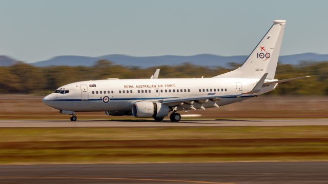 Boeing 737-700 (A36001) - RAAF VIP Jet 7DF