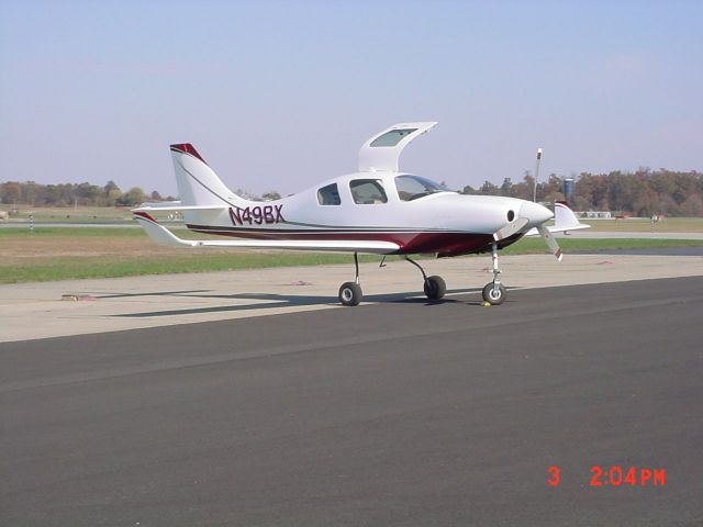 N49BX — - Parked on ramp...