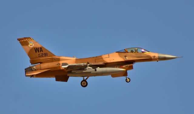Lockheed F-16 Fighting Falcon (86-0291) - WA AF 86-0291, General Dynamics F-16C Fighting Falcon 64th Aggressor Squadron (64 AGRS) - Red Flag 15-3 July 13 to 31br /Las Vegas - Nellis AFB (LSV / KLSV)br /TDelCorobr /July 15, 2015
