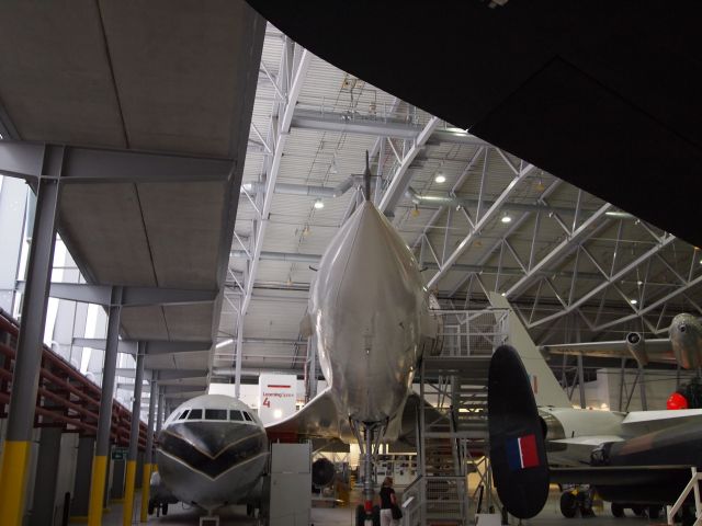 Aerospatiale Concorde (G-AXDN) - Lovely view of her from here.