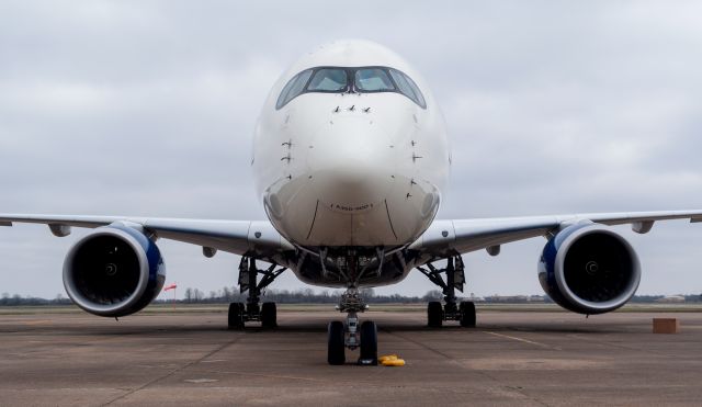 Airbus A350-900 — - I cant tell the reg from this view...