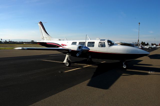 Piper Aerostar (N778E) - Very nice Aerostar parked on transient in December of 2008 at Reid Hillview. Photo courtesy of: Gail Snyder III.