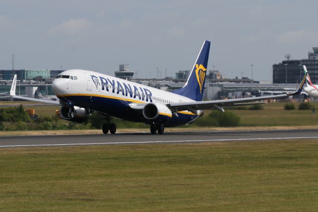 Boeing 737-800 (EI-GJH) - FR2141 departing to Krakow