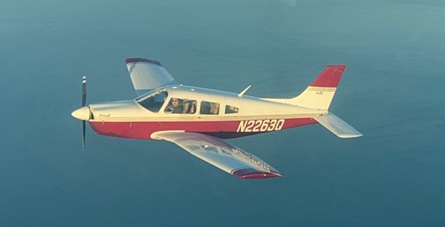 Piper Cherokee Arrow (N2263Q) - Formation over the Long Island Sound