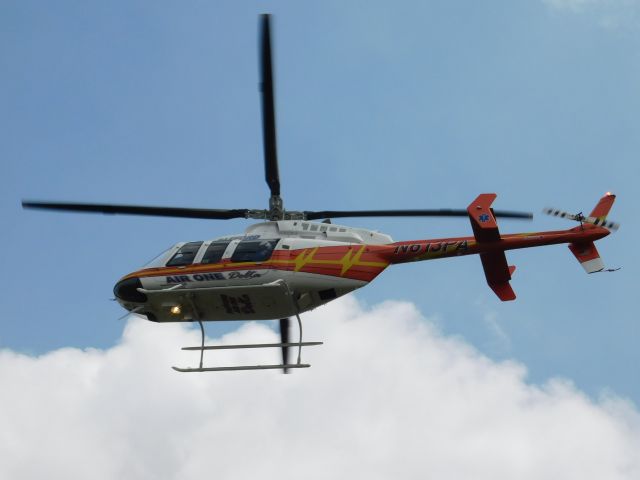 Bell 407 (N613PA) - Pafford Air One Delta on approach to Bolivar Medical Center 