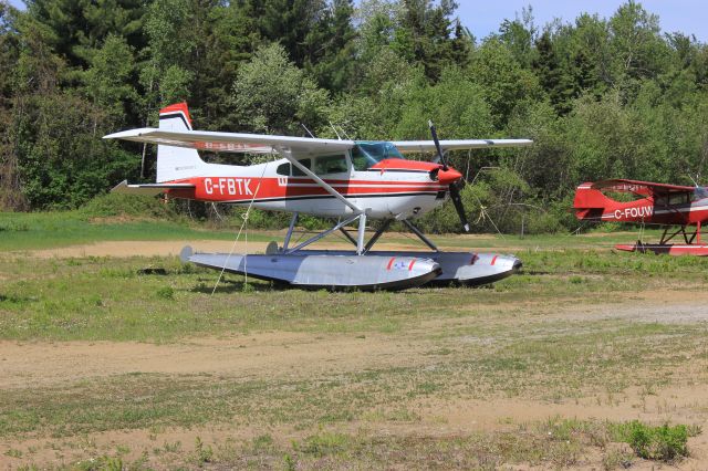 C-FBTK — - C-FBTK Cessna 180 Skywagon 180 ll RVA-Aéroport du lac à la Tortue QC. CSL3 08-06-2019