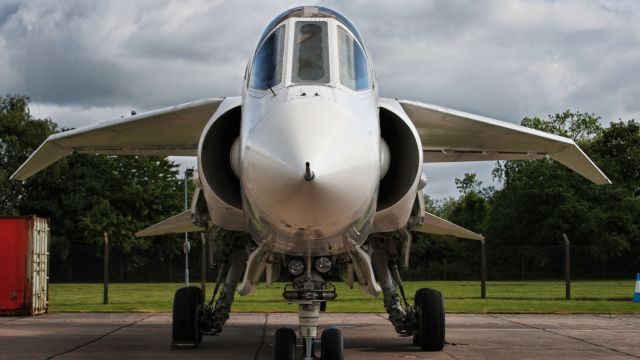 — — - Cosford Airshow 14-6-2015 BAC TSR.2 XR220  br /2015 marks the 50th anniversary of the TSR2 projects cancellation and a rare opportunity to see XR220 (the most complete out of two Survivors) outside. At the time the most advanced aircraft ever produced by Britain.