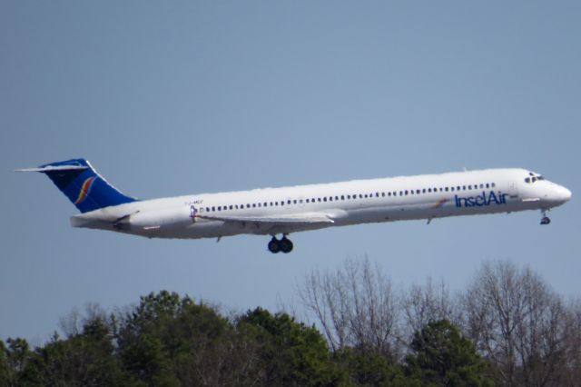 McDonnell Douglas MD-83 (PJ-MDF) - Insel Air MD-83 2/22/14