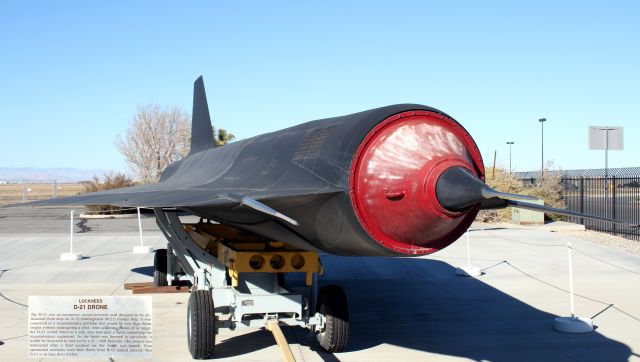 — — - Lockheed D-21 Drone at Blackbird Park, Palmdale, CA.