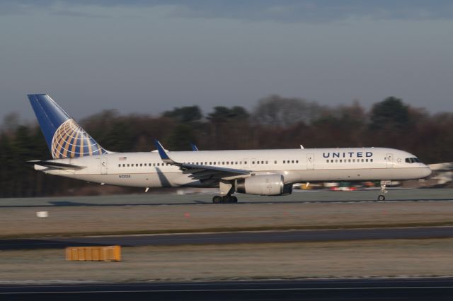 Boeing 757-200 (N13138) - UAL80 departing to EWR.  Over the summer this service will be upgraded to the B763/B764.