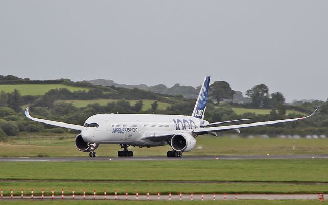 Airbus A350-900 (F-WMIL) - a350-1041xwb f-wmil dep shannon for toulouse 27/7/17.