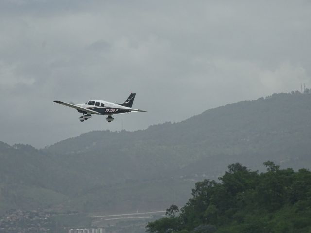 YS339P — - A light aircraft departs Tegucigalpa Airport, famous for a dangerous approach path.