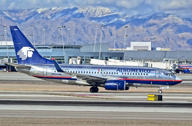 Boeing 737-700 (N904AM) - N904AM AeroMexico Boeing 737-752 / 904 (cn 28262/1565)  - Las Vegas - McCarran International (LAS / KLAS) USA - Nevada, December 15, 2012 Photo: Tomás Del Coro