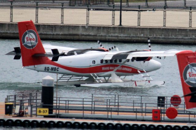 De Havilland Canada Twin Otter (8Q-MBC) - Taxiing for departure on 3-Jan-24 heading for Huruvalhi.