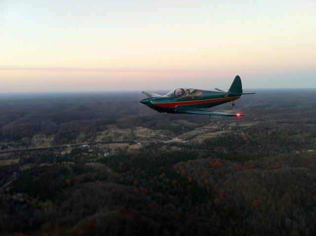 TEMCO Swift (N3760K) - 1946 Globe Swift, N3760K, taken near John C. Tune Airport, near Nashville