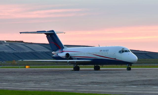 Douglas DC-9-10 (N195US) - USA Jet McDonnell Douglas DC-9-15RC N195US in Willow Run Airport