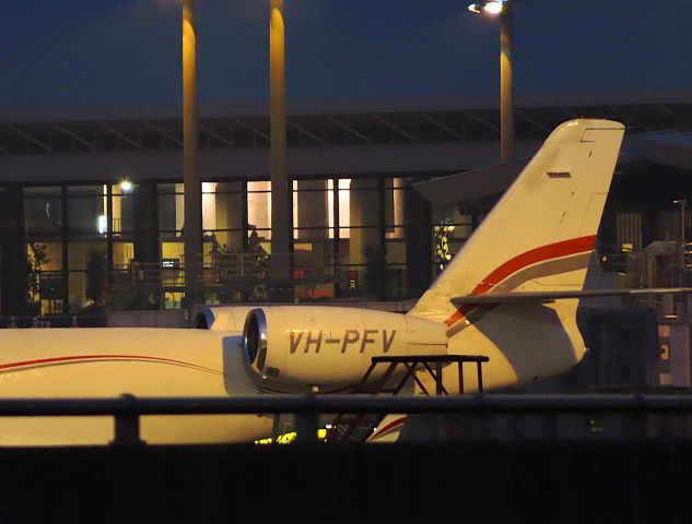 IAI Gulfstream G150 (VH-PFV) - I took this picture on Jan 12, 2020.br /MEDIC15br /It is a partial photo, but ...
