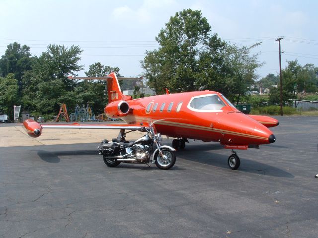 Learjet 25 (N25PW) - Two of my favorite toys.