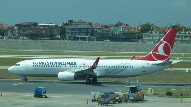 Boeing 737-800 (TC-JVM) - THY2460 to Adana