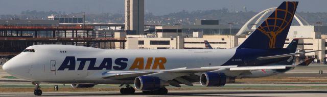 Boeing 747-200 (N493MC) - Atlas Air 8679 arriving from Anchorage, AK.