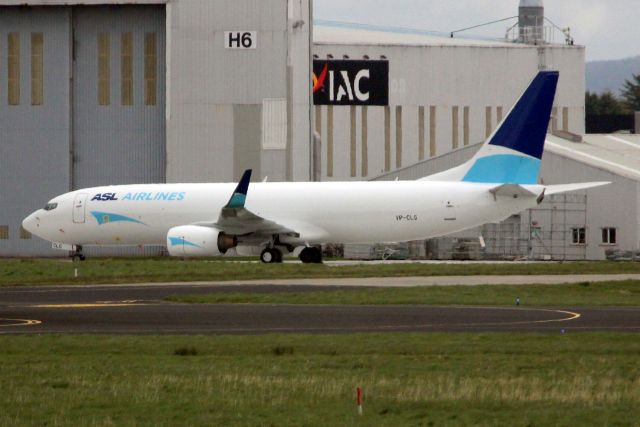 Boeing 737-800 (VP-CLG) - Parked outside Hangar 6 on 18-Apr-24 after arriving here on 3-Apr-24.