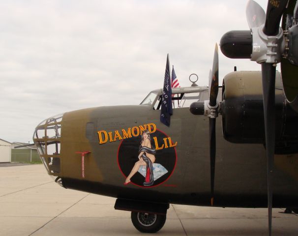 Consolidated B-24 Liberator — - Diamond Lil appearing as part of the Commemorative Air Force Airpower tour with B-29 Fifi and B-17 Sentimental Journey.