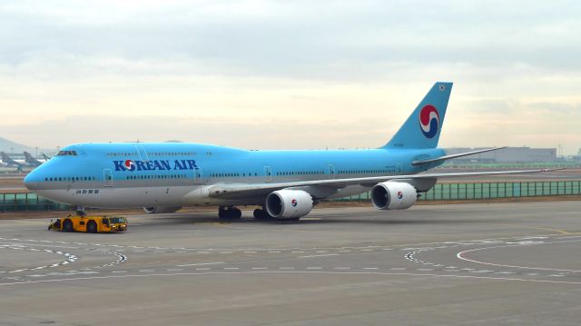 BOEING 747-8 (HL7630) - Korean Air Boeing 747-8B5 HL7630 in Seoul 