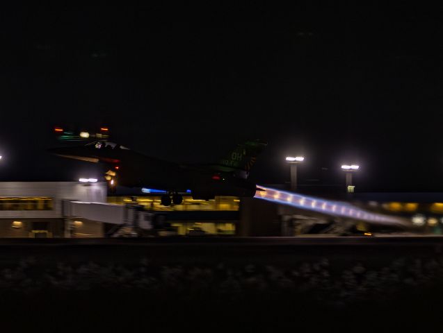 Lockheed F-16 Fighting Falcon (89-2098) - 89-2098, the flagship of the 180th Fighter Wing making some noise near Toledo last night, 18 Oct 2023.