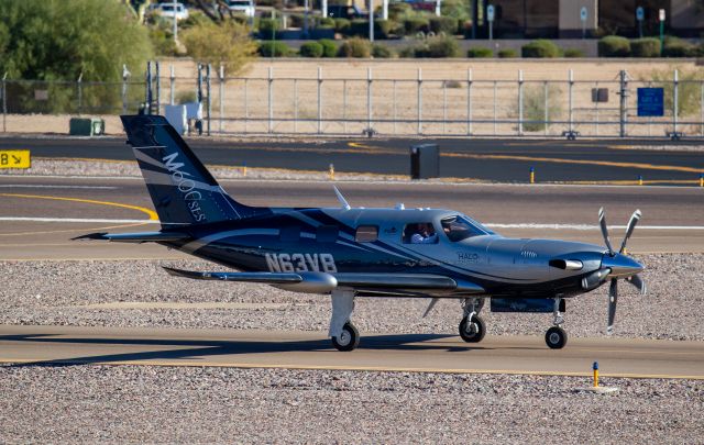 Piper Malibu Meridian (N63VB) - Spotted at KSDL on December 26, 2020br /Spotting location: Airport business center br /br /Looking for a Realtor in the PHX area? Call Jake Youngs with Realty Executives at 602.628.3487 to find out how I can help you!