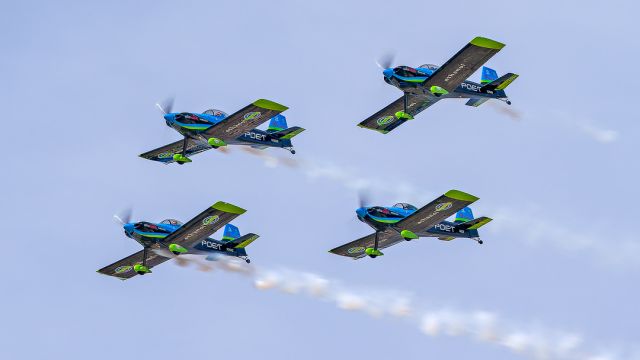 Vans RV-3 (N16MR) - The Vanguard Squadron at the Friday rehearsal for the 2023 Buckeye Air Fair / AOPA Fly-in February 2023