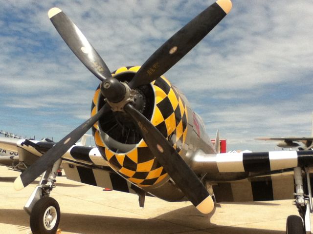 REPUBLIC Thunderbolt (N1345B) - Republic P-47N Thunderbolt "Jackyes Revenge" (ADW) Andrews AFB - Maryland USA May 19, 2012