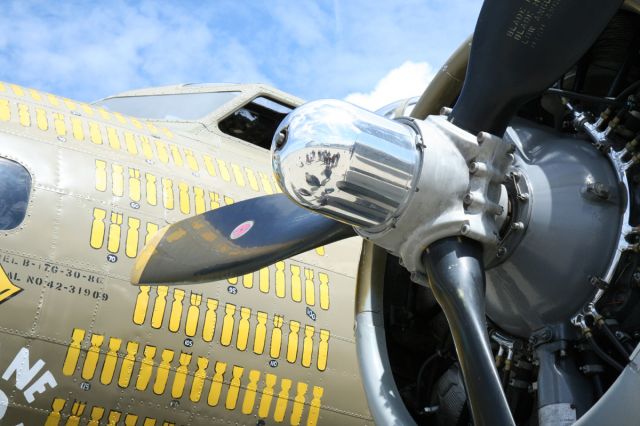 Boeing B-17 Flying Fortress (N93012) - Collings Foundation visit to Moffett Federal Airfield 2010.