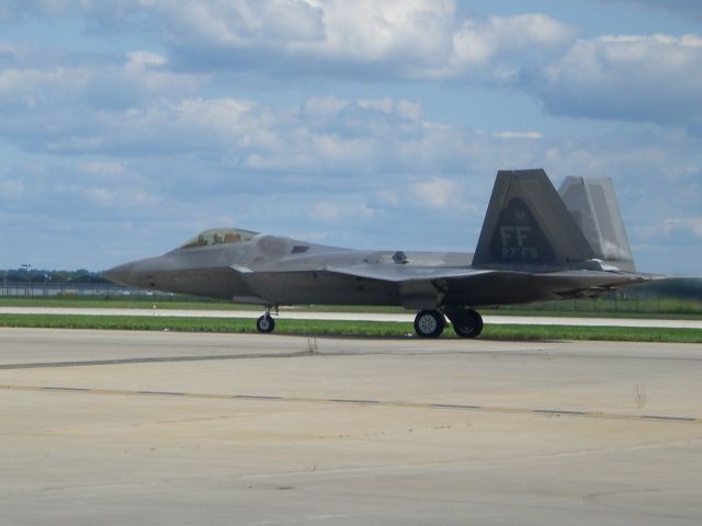 Lockheed F-22 Raptor — - Profile F-22 Raptor Tail #FF- Freagin Frightful  Photo by: LilSiSAlyss, Alyssa Bates