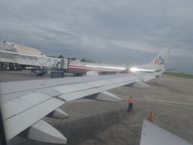 — — - A view from the tarmac at Airport Toussaint Louverture in Port au Prince Haiti-