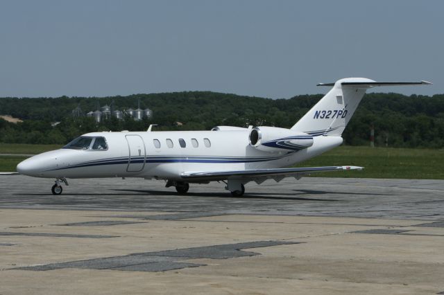 Cessna Citation CJ3 (N327PD) - May 15, 2023 - arrived Frederick, flight from Orlando, Florida