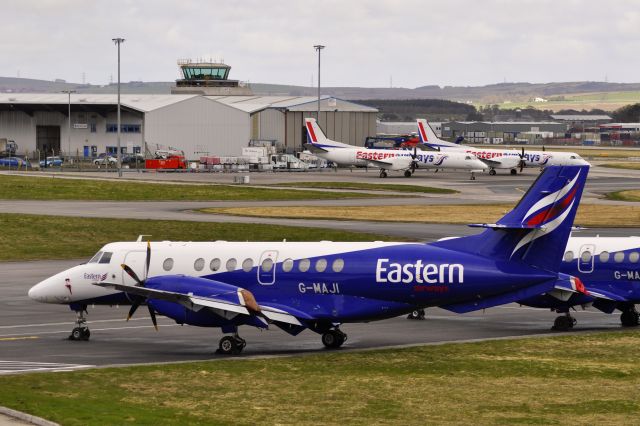 JETSTREAM Jetstream 41 (G-MAJI) - Eastern Airways British Aerospace Jetstream 4100 G-MAJI in Aberdeen Dyce Airport