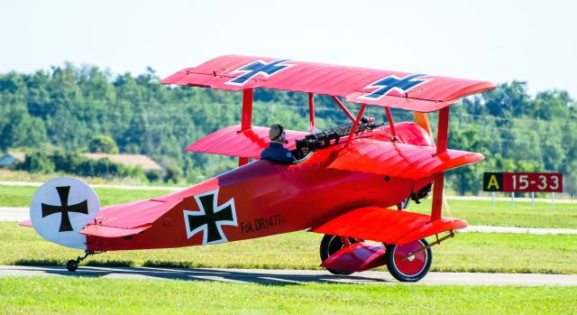 C-GFJK — - Fokker Dr.I C-GFJK CNC3 - Brampton, Ontario, Canada