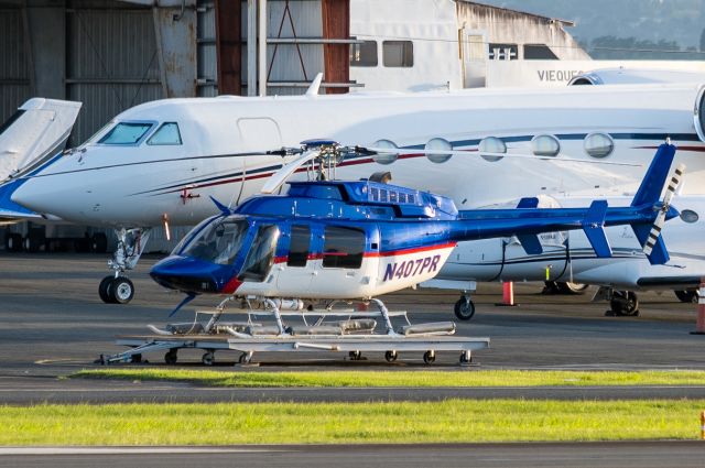 Bell 407 (N407PR) - New on data base 