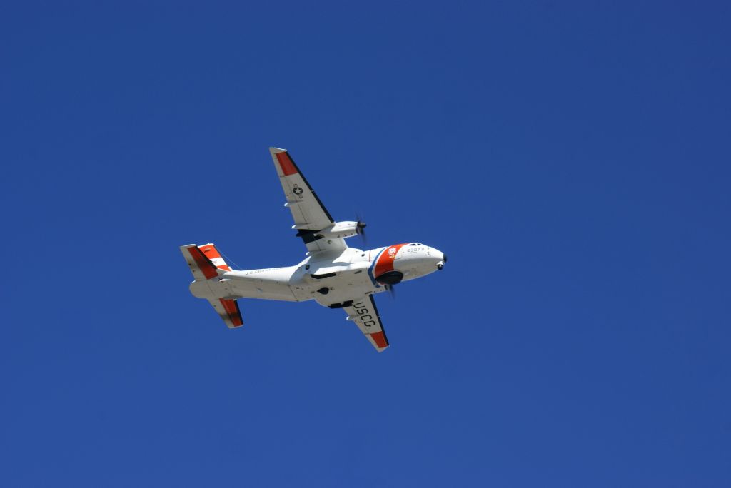 Casa Persuader (CN-235) (N2307) - HC-144 CASA, Ocean Sentry, USCG Practice Flight for FSU v. VT football game.