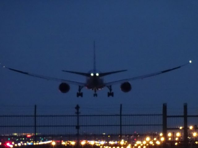 Boeing 787-8 — - FUK　RWY16