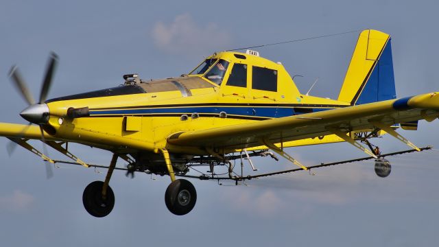 AIR TRACTOR Fire Boss (N363GS) - An 802 doing some spraying southwest of KVPZ. Thanks to the pilot for the wave!!br /br /8/8/23