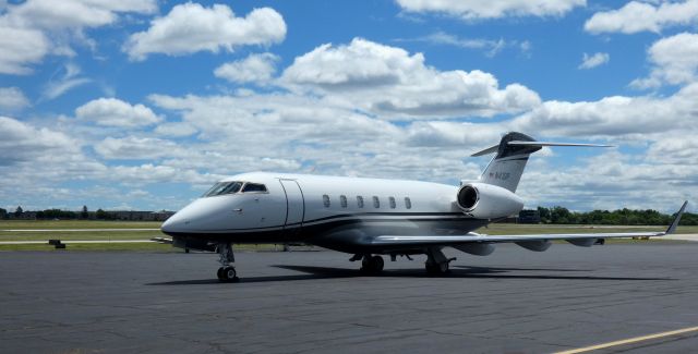 Bombardier Challenger 300 (N41DP) - Catching some tarmac time is this 2004 Bombardier Challenger 300 from the Spring of 2022.
