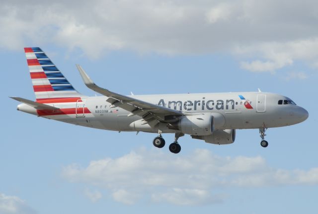 Airbus A319 (N8031M)