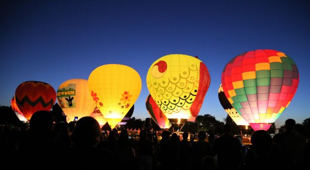 Unknown/Generic Balloon (N9882) - 30 Aug 19 - Boise Balloon Glow, Boise, ID