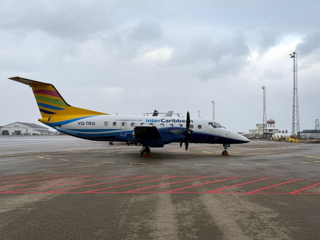 Embraer EMB-120 Brasilia (VQ-TRG) - At Keflavik, Iceland. 12-NOV-2024. 