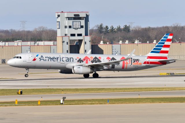 Airbus A321 (N162AA) - Rotating off of 23-R on 11-19-22