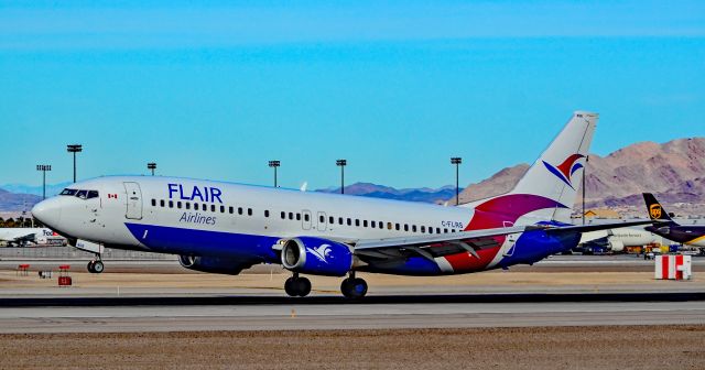 BOEING 737-400 (C-FLRS) - C-FLRS Flair Airlines 1998 Boeing 737-490 s/n 28888 - Las Vegas - McCarran International (LAS / KLAS)br /USA - Nevada,  January 11, 2019br /Photo: TDelCoro