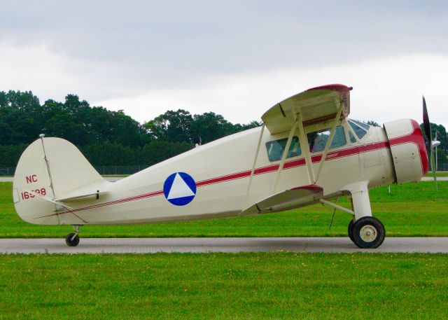 WACO O (N16598) - At Oshkosh. 1936 Waco YKS-6