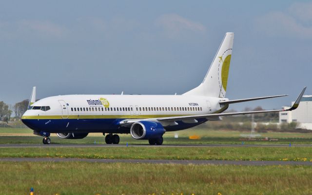 Boeing 737-800 (N732MA) - miami air b737-8 n732ma arriving in shannon 22/4/16.